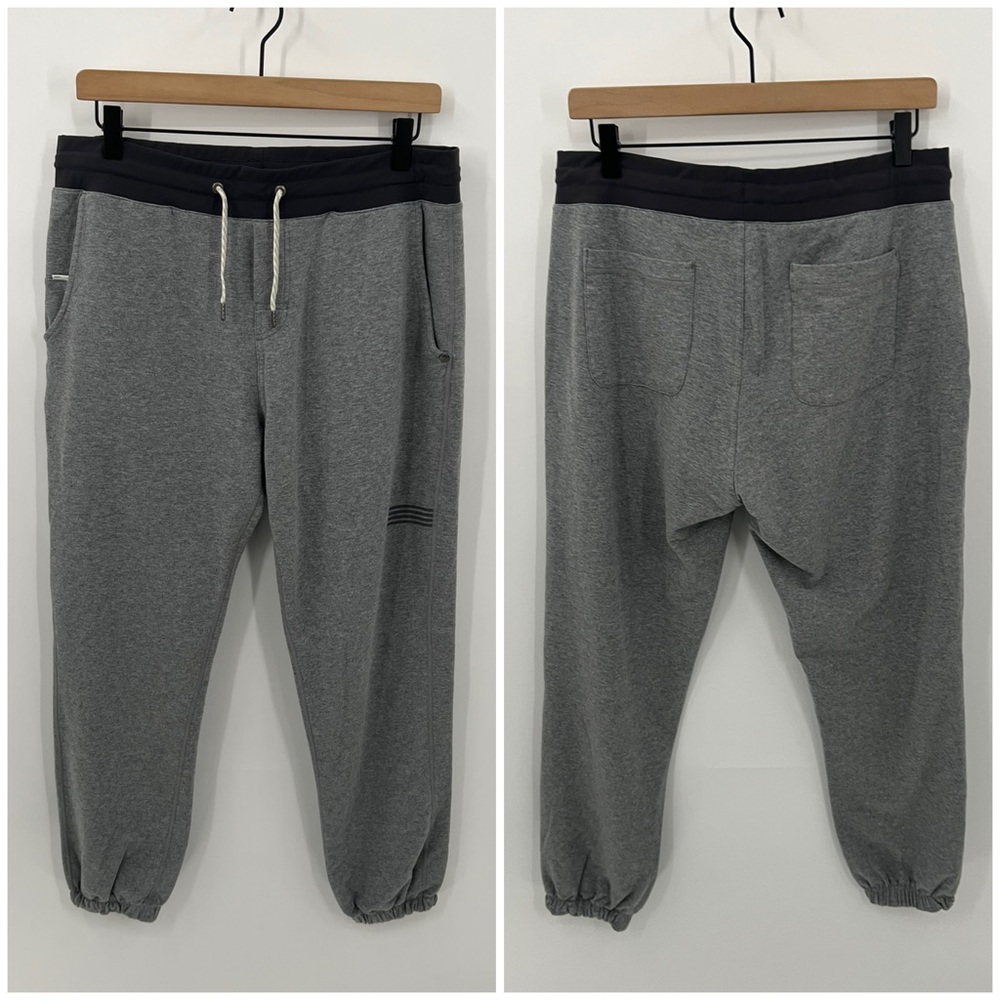 Vuori Laguna French terry gray joggers